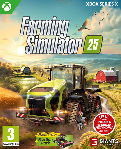Gra XOne/XSX Farming Simulator 25 (płyta Blu-ray) (4064635510583) - obraz 3