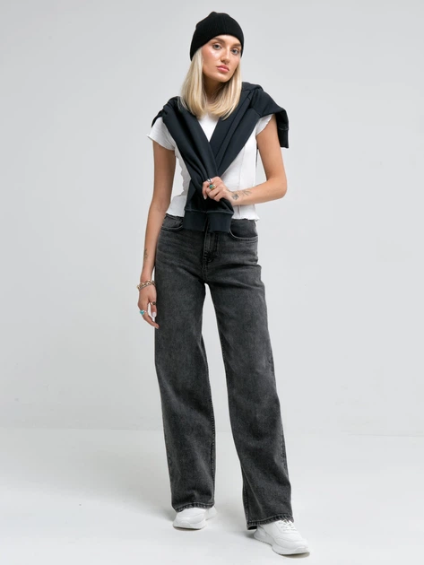 Jeansy rurki damskie Big Star Atrea-899 26-32 Szare (5900714661878) - obraz 4