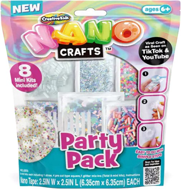 Набір для творчості Creative Kids Nano Craft Party Pack (0653899648756) - зображення 1