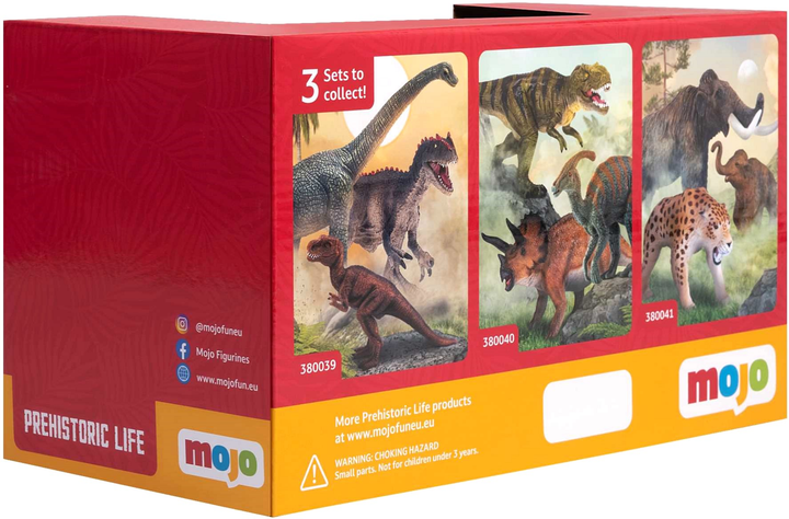 Набір фігурок Mojo Prehistoric Life Dinosaur Starter 2 (5031923800403) - зображення 2