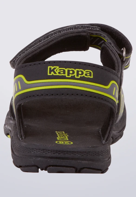 Босоніжки підліткові Kappa PAXOS T 37 Чорний 260864T-1133 - зображення 4