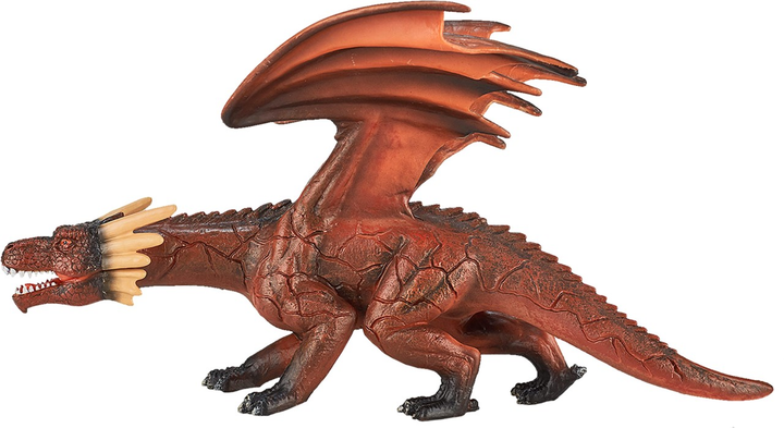 Фігурка Mojo Deluxe I Fire Dragon with Moving Jaw 14 см (5031923872530) - зображення 2