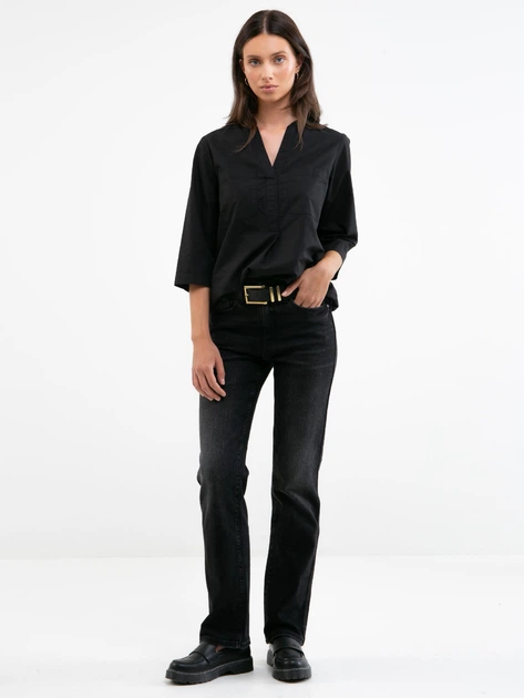 Джинси Regular fit жіночі Big Star Myrra-916 27-30 Чорні (5900714660529) - зображення 6