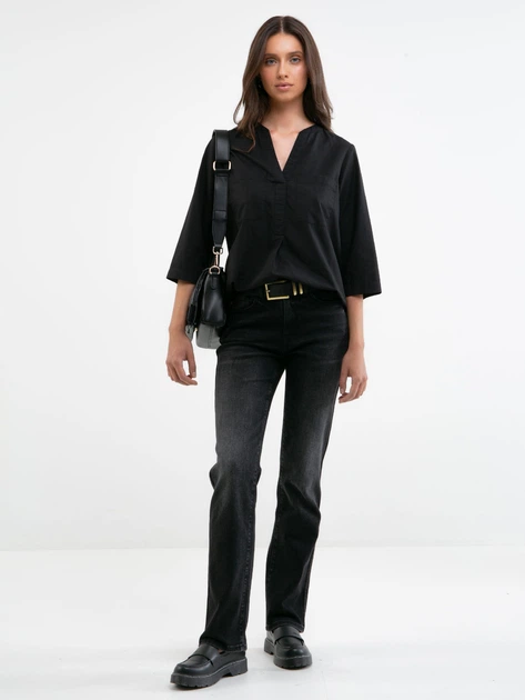 Джинси Regular fit жіночі Big Star Myrra-916 27-30 Чорні (5900714660529) - зображення 8