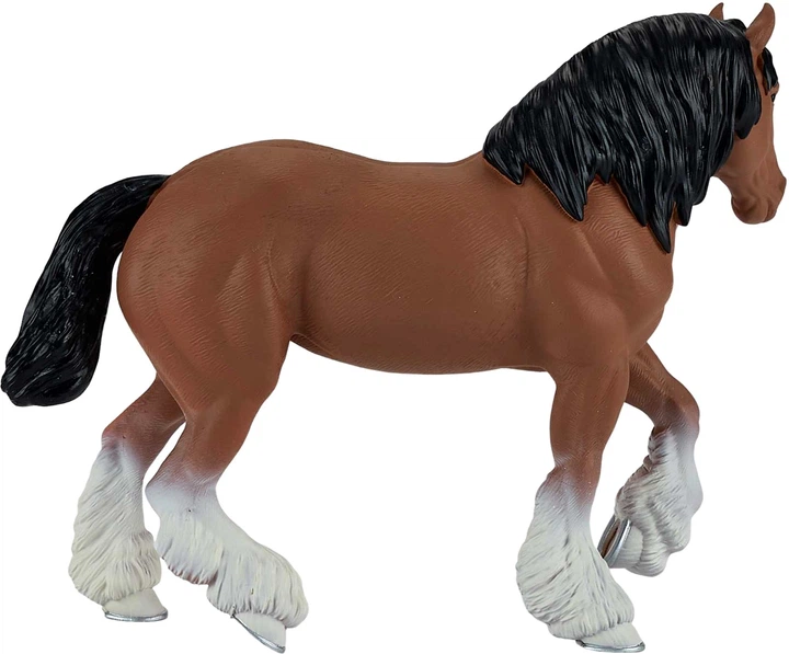 Фігурка Mojo Farm Life Clydesdale Horse Bay 10.7 см (5031923810846) - зображення 3