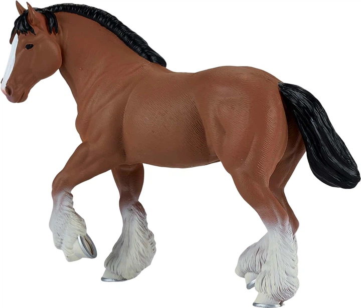 Фігурка Mojo Farm Life Clydesdale Horse Bay 10.7 см (5031923810846) - зображення 5