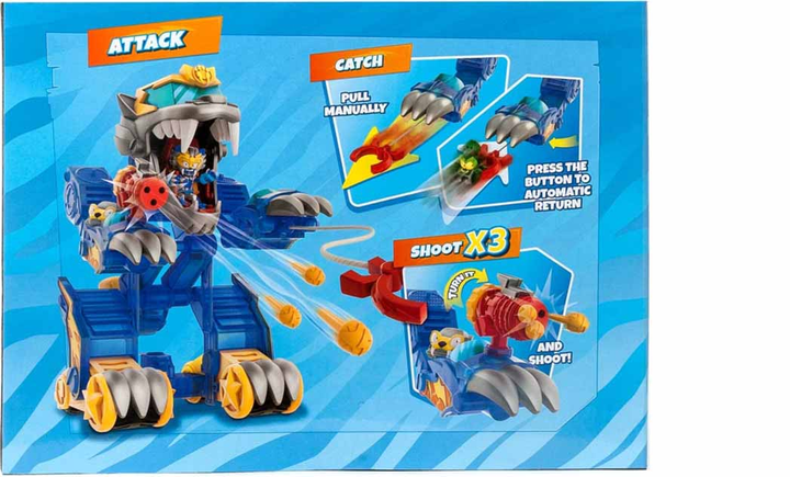 Figurka Magic Box Superthings Wild Tigerbot Kazoom Energy 40 cm (8431618029381) - obraz 3