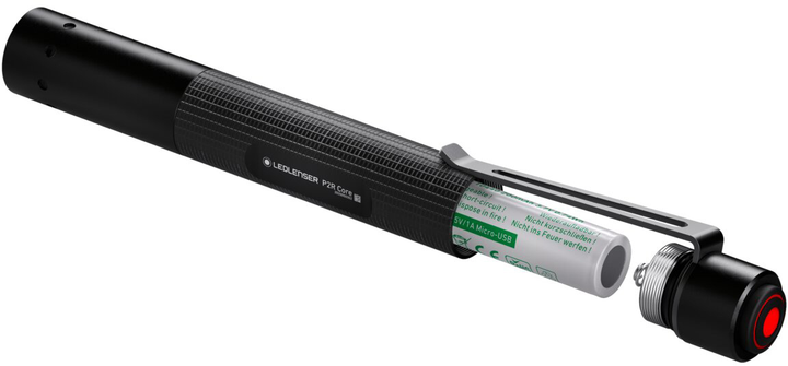 Latarka Ledlenser P2R Core 125 lm Czarna (4058205020367) - obraz 3