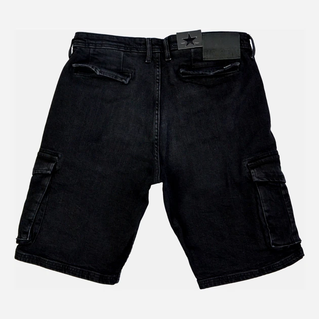 Шорти джинсові довгі чоловічі Big Star Morris-905 W29 Чорні (5900714627652) - зображення 3