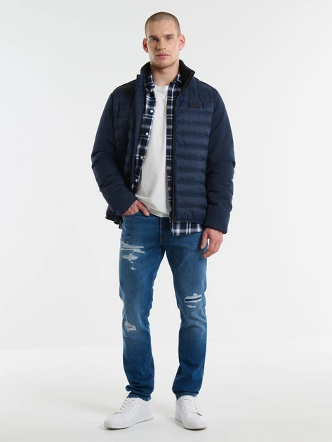 Jeansy regular fit męskie Big Star Terry Carrot W32L34 Niebieskie (5900714716950) - obraz 8