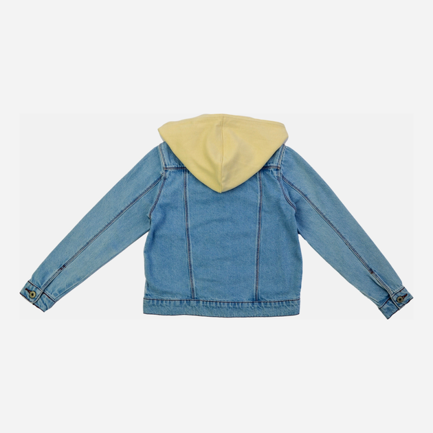 Підліткова джинсова куртка для дівчинки Cool Club CJG2420609 140 см Блакитна (5903977132994) - зображення 2