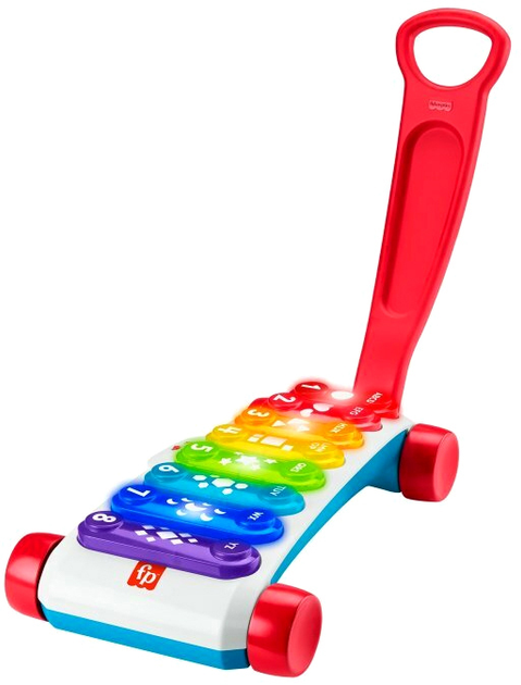 Zabawka muzyczna Fisher-Price Large Educational Xylophone For Pulling (194735088317) - obraz 1