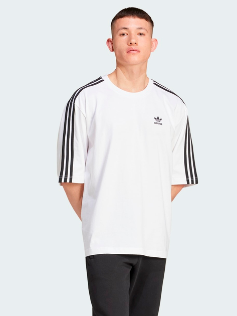 Акція на Футболка бавовняна чоловіча Adidas Originals Oversize Tee IZ2474 M Біла від Rozetka