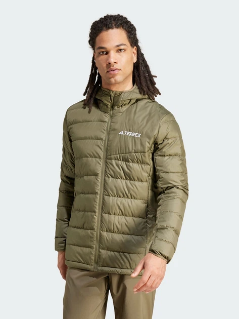 Куртка демісезонна з капюшоном чоловіча Adidas Terrex Mt Down Ho J