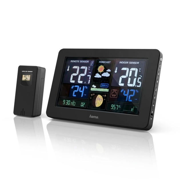 Метеостанція Hama Premium Black - изображение 1
