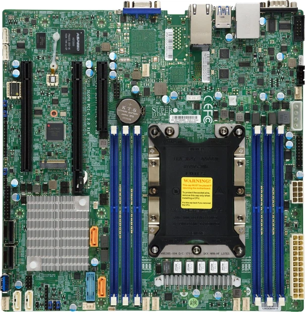 Материнська плата Supermicro MBD-X11SPM-F-O - Фото 1 Материнська плата Supermicro MBD-X11SPM-F-O - изображение 1