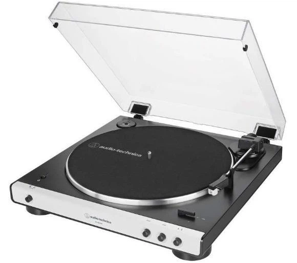 Програвач вінілових дисків Audio-Technica AT-LP60XBT White - Фото 3 Програвач вінілових дисків Audio-Technica AT-LP60XBT White - изображение 3