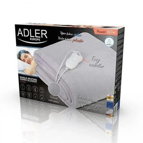 Електроковдра Adler AD 7425 - Фото 3 Електроковдра Adler AD 7425 - зображення 3