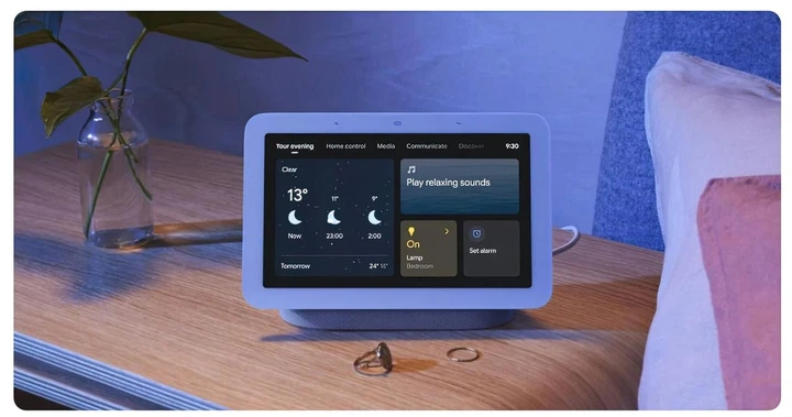 Smart колонка Google Nest Hub 2 Gen Gray - изображение 3