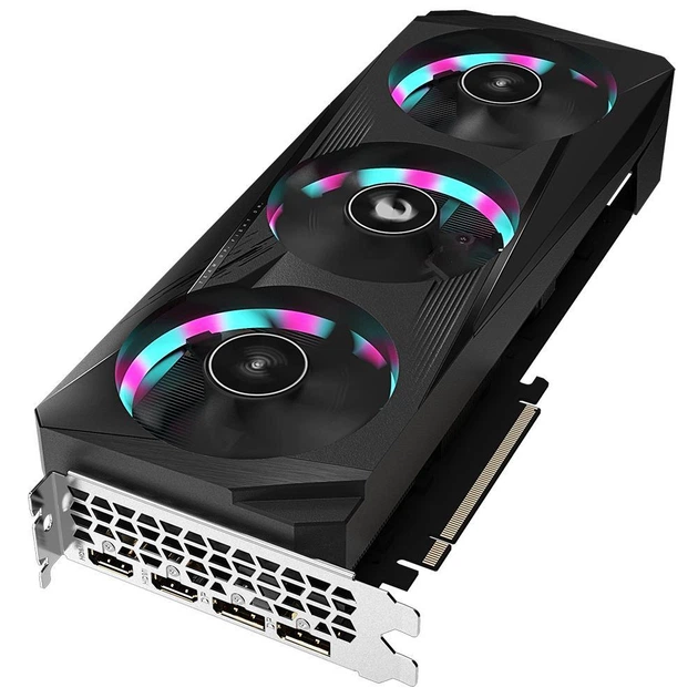 Відеокарта Gigabyte Aorus Radeon RX 6700 XT ELITE 12G (GV-R67XTAorus E-12GD) - Фото 5 Відеокарта Gigabyte Aorus Radeon RX 6700 XT ELITE 12G (GV-R67XTAorus E-12GD) - изображение 5