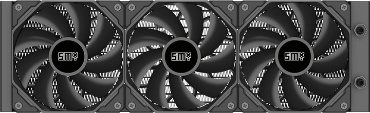 Водяне охолодження Silver Monkey X Snowy Blackout 360 (SMXC024) - изображение 2