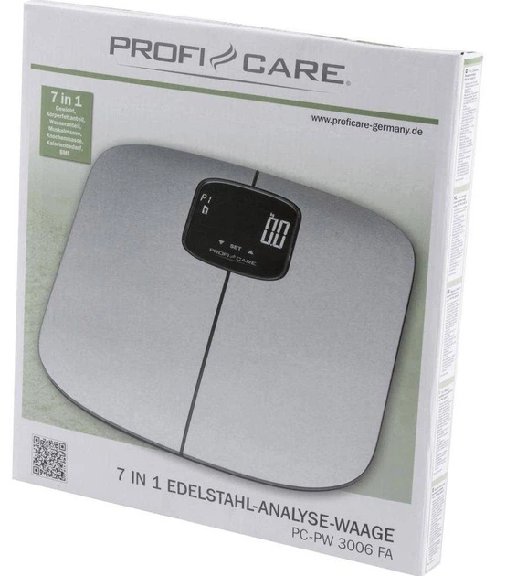 Ваги підлогові електронні ProfiCare PC-PW 3006 FA Glass (330060) - изображение 2
