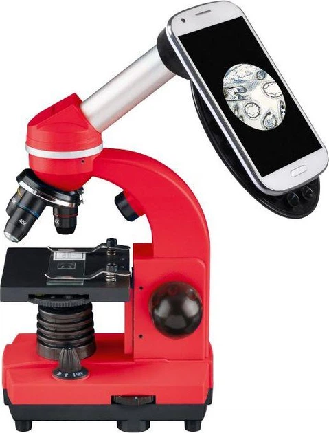 Мікроскоп оптичний Bresser Biolux SEL 40x-1600x Red - Фото 8 Мікроскоп оптичний Bresser Biolux SEL 40x-1600x Red - изображение 8