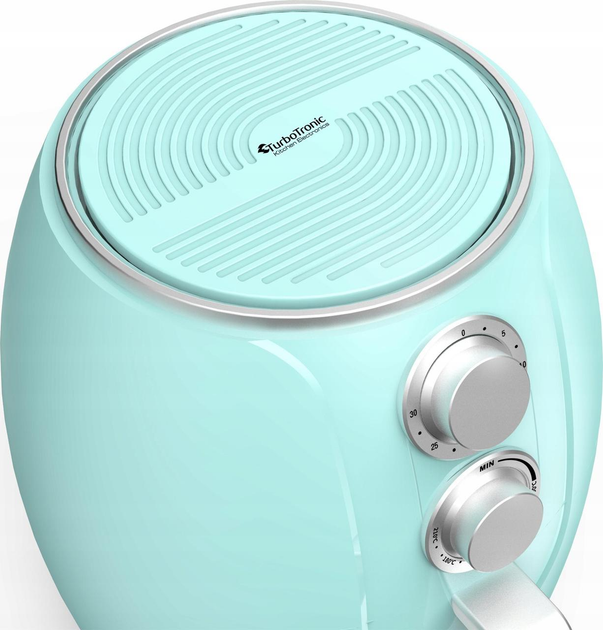 Мультипіч (аерофритюрниця) TurboTronic 3L 1200W Turquoise - зображення 3