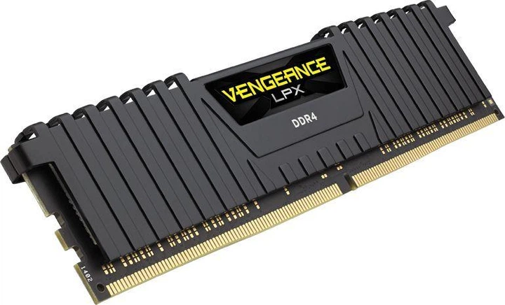 Vengeance LPX DDR4 16GB 3200MHz 1枚（8GB） Пам'ять для настільних комп'ютерів Corsair Vengeance LPX DDR4 8 GB