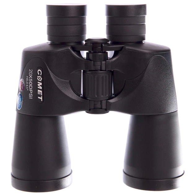 Бинокль COMET 20х50DPSI (пластик, стекло, PVC-чехол, черный) (TY-4323) - Фото 5 Бинокль COMET 20х50DPSI (пластик, стекло, PVC-чехол, черный) (TY-4323) - изображение 5