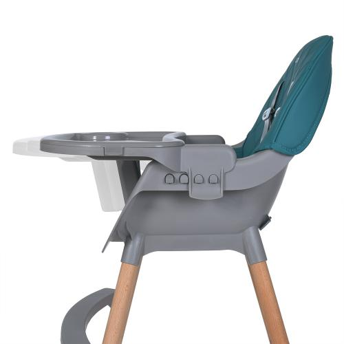 Детский стульчик для кормления деревянный El Camino LUMI ME 1111 LUMI Teal - изображение 4
