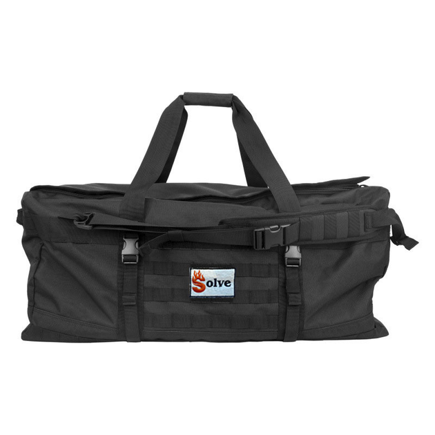 Тактична дорожня сумка Solve MOLLE - Чорна KT6002602 cargo bag large 105л - зображення 2