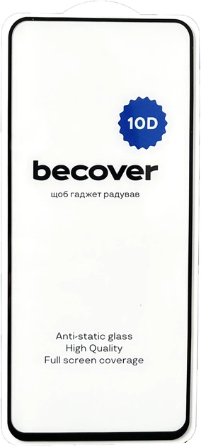 Защитное стекло для смартфона Xiaomi Redmi 13/13x 10D BeCover Black (BC_711516) - изображение 3