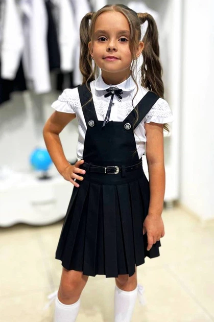 Сарафан Sen Kids 116 см Черный (2125000817712) - Фото 5 Сарафан Sen Kids 116 см Черный (2125000817712) - изображение 5