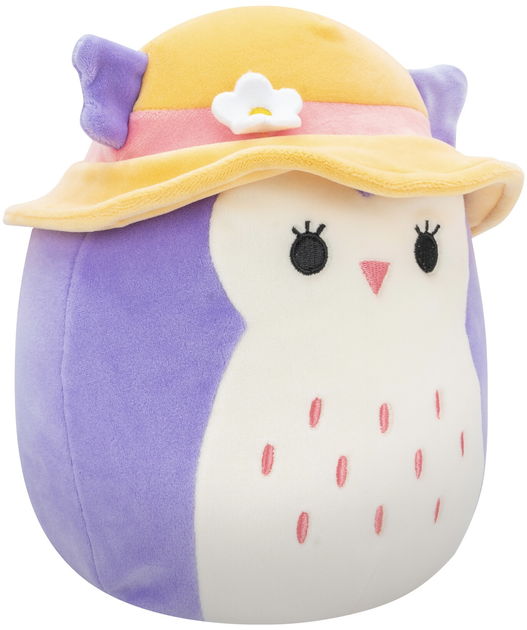 Maskotka Squishmallows Purple Owl Holly 19 cm (196566411456) - obraz 3