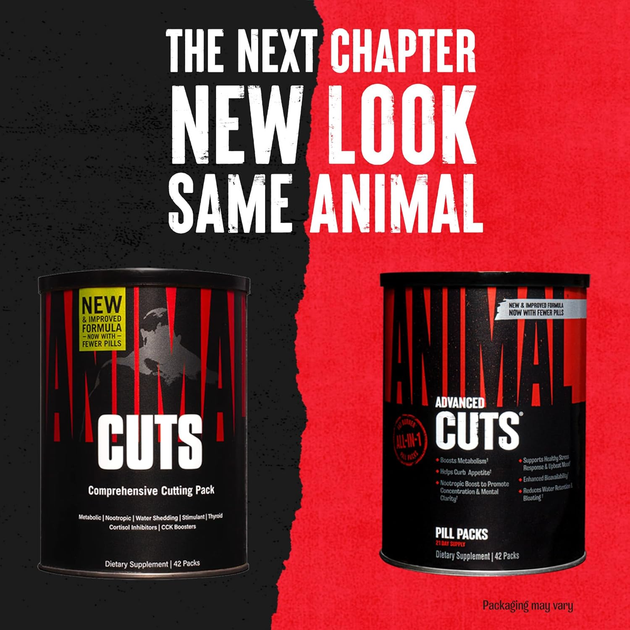 Universal Nutrition, Animal Cuts, Ripped & Peeled, применение для полезной активности, 42 пакетика (UNN-03014) - изображение 4