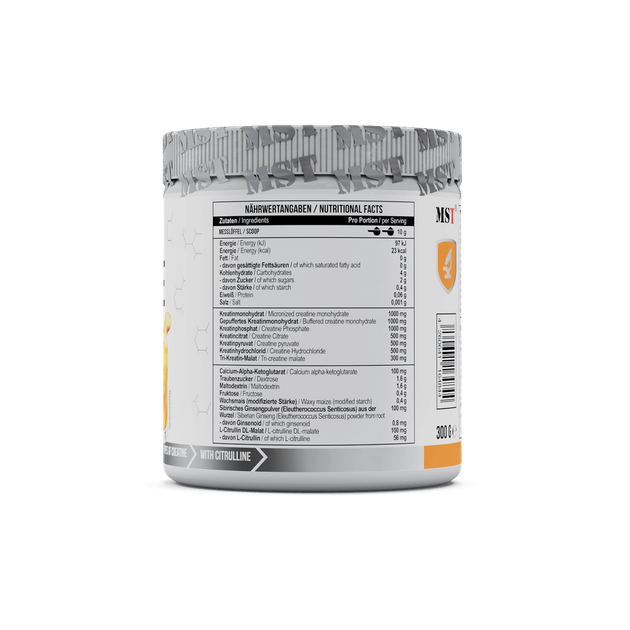 ?MST Nutrition, Креатин, Creatine Kick 7 in 1, (7 креатинов в 1), персиковый чай, 300 г (MST-16484) - изображение 2