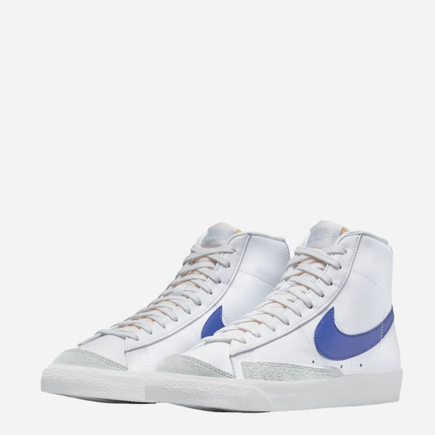 Tenisówki męskie skórzane Nike Blazer Mid 77 Vintage BQ6806-124 42 (8.5US) Białe (196604360029) - obraz 2