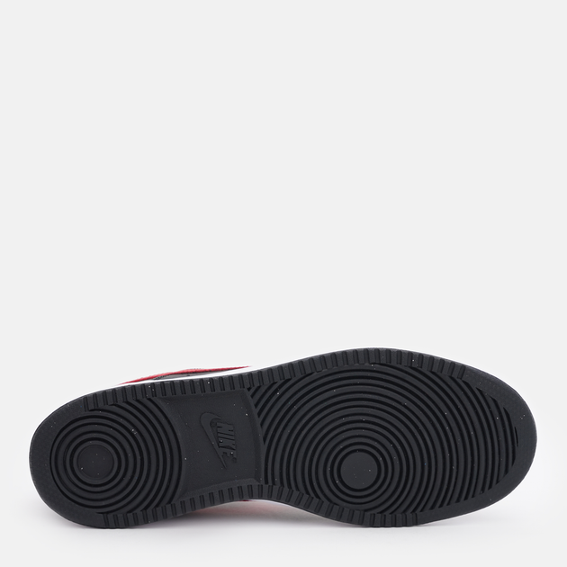 Sneakersy męskie skórzane Nike Court Vision Lo DV6488-001 44.5 (10.5US) Czarny/Czerwony (196149051192) - obraz 6