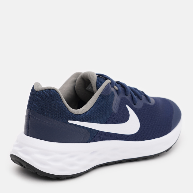 Підліткові кросівки для хлопчика Nike Revolution 6 Nn Gs DD1096-400 36.5 (4.5YUS) Сині (195870308605) - зображення 4