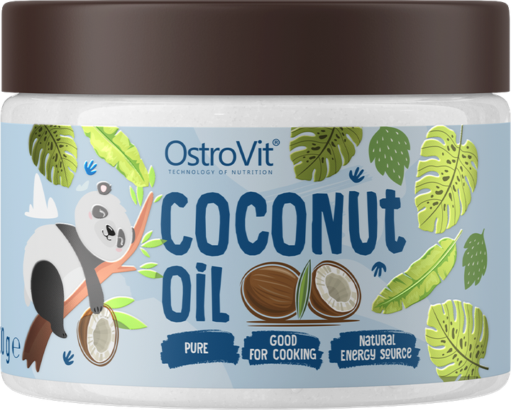 Кокосова олія OstroVit Сoconut oil 400 г (5902232612363) - зображення 1