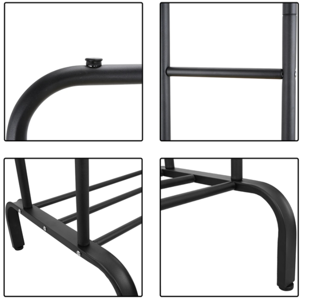 Двойная стойка вешалка для одежды и обуви TOPA напольная с полкой Loft Rack - Фото 4 Двойная стойка вешалка для одежды и обуви TOPA напольная с полкой Loft Rack - изображение 4