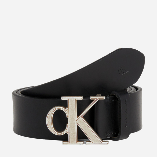 Ремінь жіночий з натуральної шкіри Calvin Klein K50K510063-BDS 100 см Чорний (8719856814564) - зображення 1