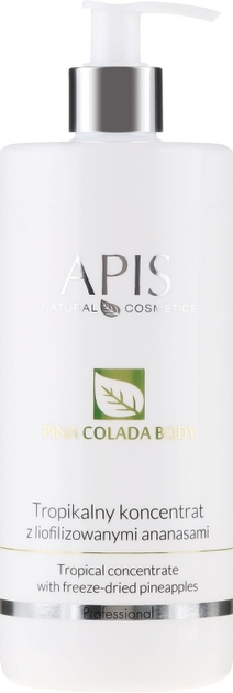 Koncentrat do ciała Apis Professional Pina Colada 500 ml (5901810003333) - obraz 1