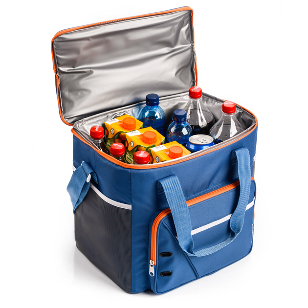 Torba izotermiczna Meteor Frosty 30 L Blue-Grey (74596) - obraz 5