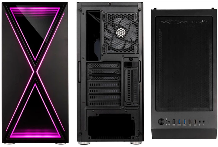 Корпус Kolink Void X ARGB TG Black (GEKL-083) - Фото 4 Корпус Kolink Void X ARGB TG Black (GEKL-083) - зображення 4