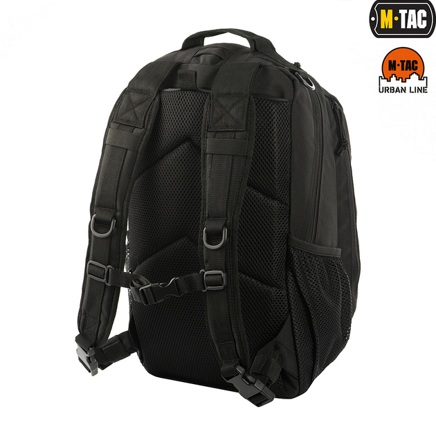 Рюкзак 19 литров M-TAC URBAN LINE FORCE PACK городской тактический 42x26x17 Черный (9131) - изображение 3