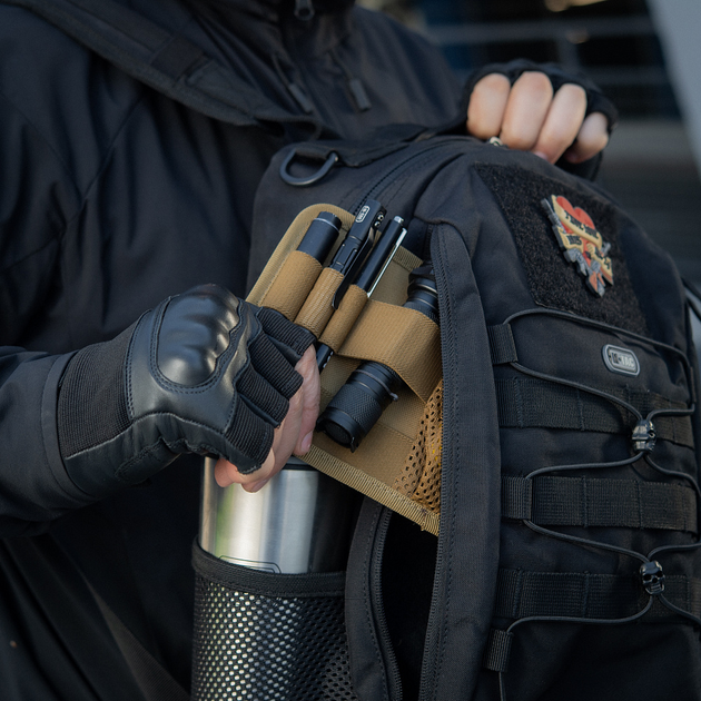 Рюкзак 19 литров M-TAC URBAN LINE FORCE PACK городской тактический 42x26x17 Черный (9131) - изображение 5