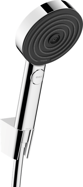 Душовий набір hansgrohe Pulsify Select з душовим шлангом 125 см 24302000 хром - Фото 1 Душовий набір hansgrohe Pulsify Select з душовим шлангом 125 см 24302000 хром - зображення 1