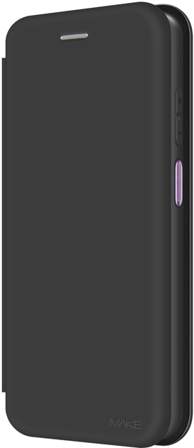 Чохол-книжка для смартфона MAKE Flip для Motorola G24 Black (MCP-MG24) - Фото 1 Чохол-книжка для смартфона MAKE Flip для Motorola G24 Black (MCP-MG24) - зображення 1